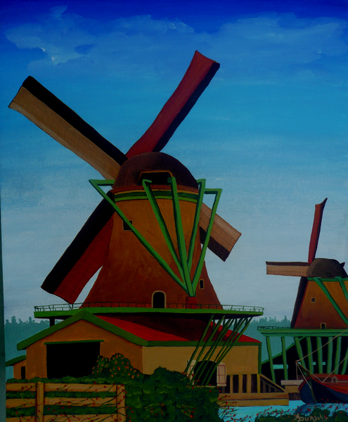 Catching The Wind Print