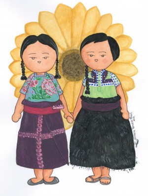 Mexican Tzotziles dolls