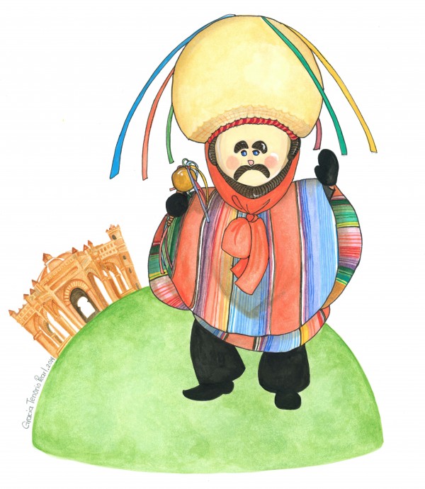 Carnival MeXico doll Print