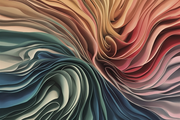 Abstract background with dynamic effect Print