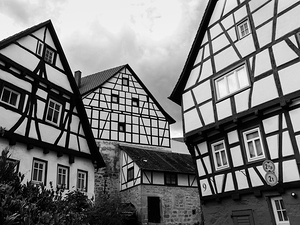 Half-Timbered Harmony - Waldenbuch Architecture