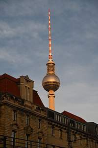 Morning Glow on the Fernsehturm Berlin