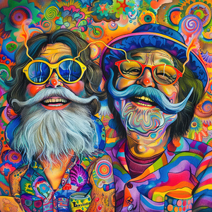 Happy Psychedelic Hippies 05