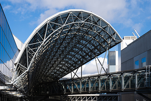 Steel and Glass Roof Kyoto Station