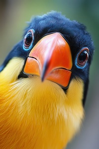 Funny Toucan Bird Portrait