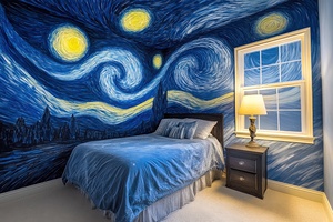 Starry Night Dreamer Bedroom