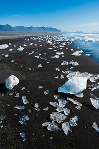 Glacial Gems on Diamond Beach Iceland