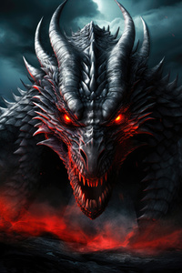 Dark Dragon Portrait 01