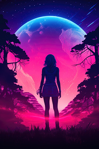 Silhouette of Cosmic Infinity 01