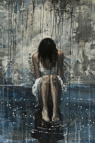 Rain Melancholy Print