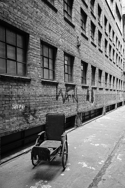 Forgotten Wheelchair in Berlin Germany by Matthias Hauser