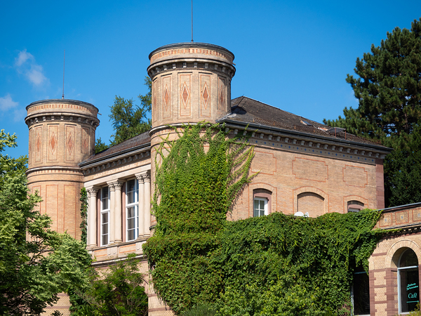 Historic Garden Gateway in Karlsruhe - Torhaus Botanischer Garten by Matthias Hauser