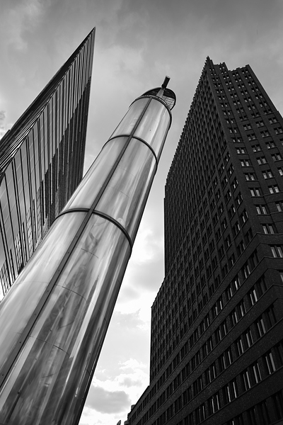 Modern Architecture in Berlin Potsdamer Platz by Matthias Hauser