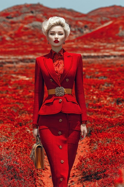 Scarlet Sovereign - Elegance in a Red World by Matthias Hauser