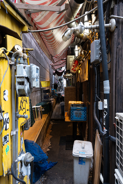 Narrow Charms - Tokyo Alleyway in Shinjuku Kabukicho by Matthias Hauser