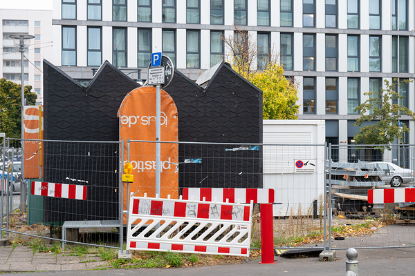 Urban Layers - Berlin Mitte Construction Scene by Matthias Hauser