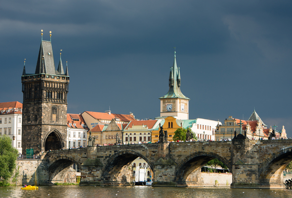 Charles Bridge Prague by Matthias Hauser