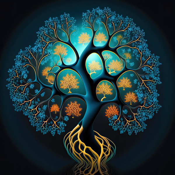 Fractal Tree 50 Print