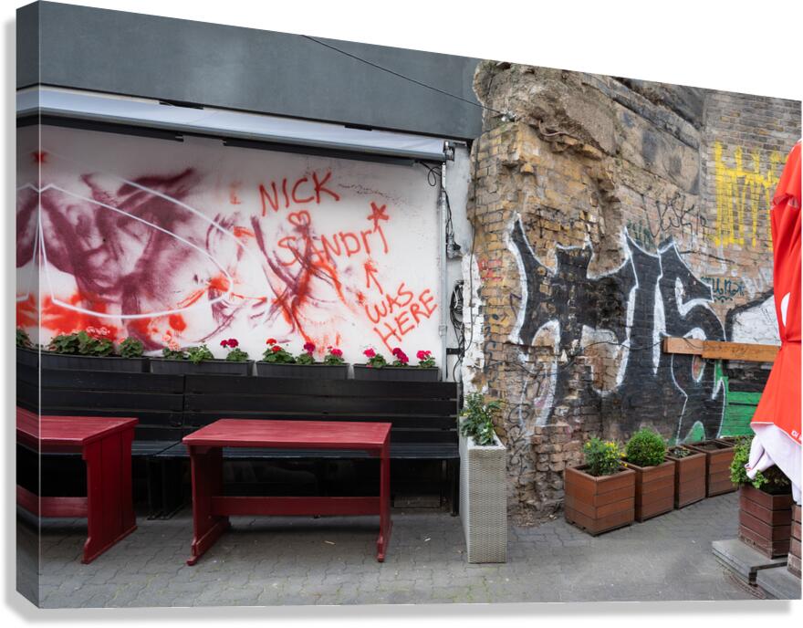 Berlin Urban Layers Canvas Print