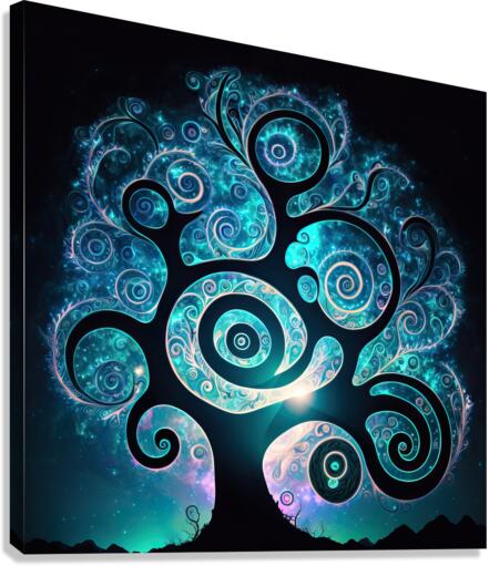 Fractal Tree 55 Canvas Print
