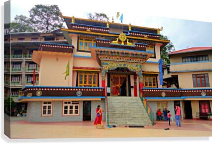 Rumtek Monastery Canvas Print