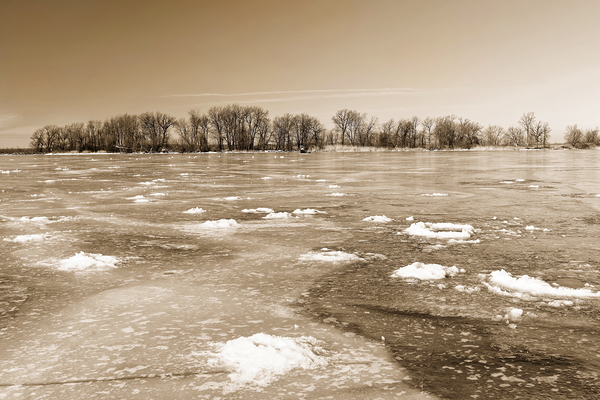 Frozen River Print