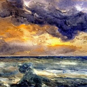 Storm at Sunset 
