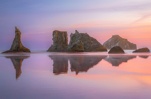 Sea Stack Reflections