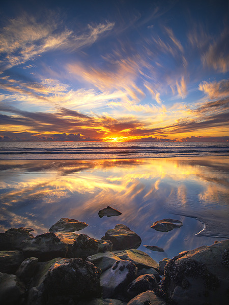 Low Tide Reflections by Light and Magic Art