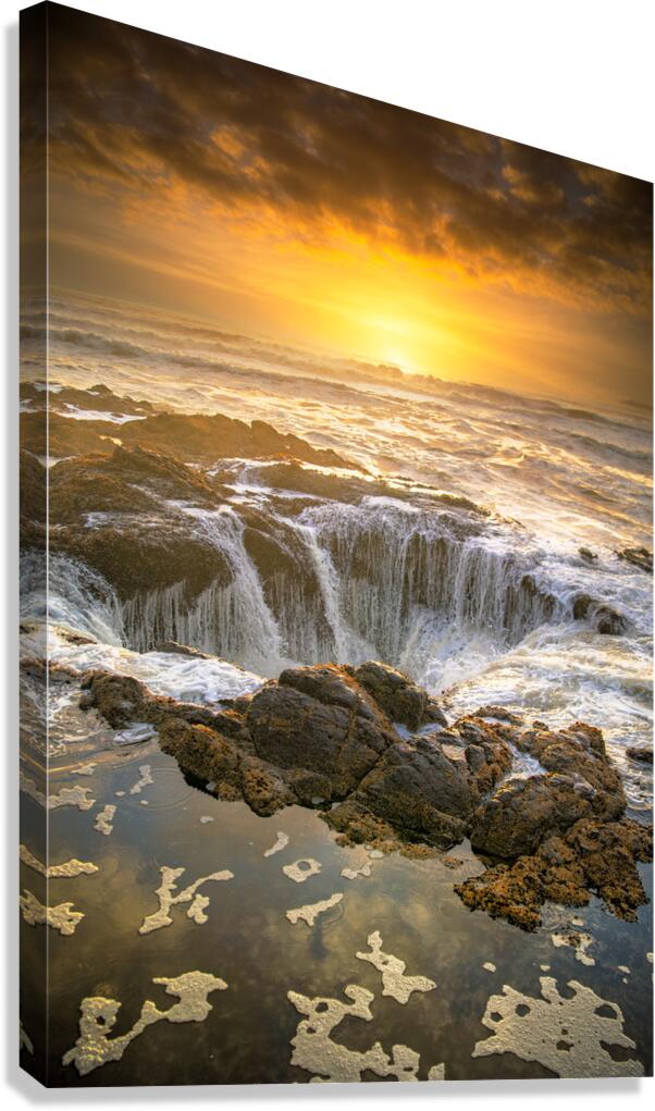 Thors Well Canvas Print