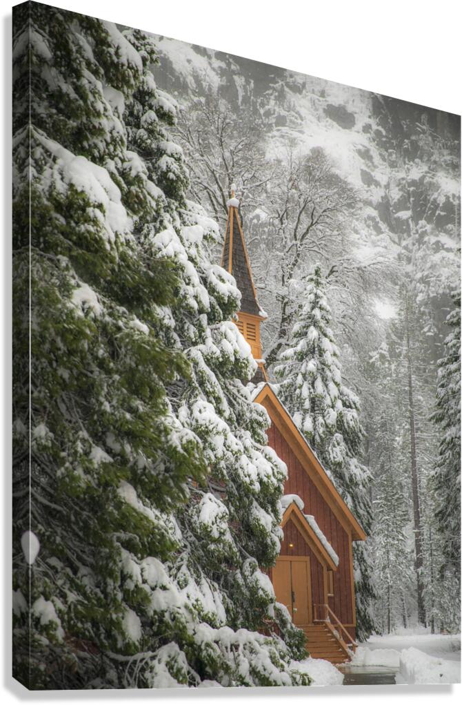 Hidden Chapel Canvas Print