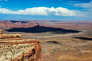 Beautiful colourful desert in Utah in the United States of America 