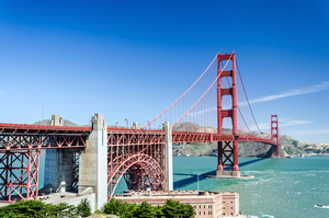 Golden Gate Bridge in San Francisco