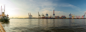 Hamburg Harbour Panorama