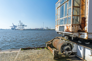 Quay in Hamburg
