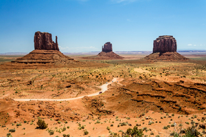Dirt Road in Monument Valley