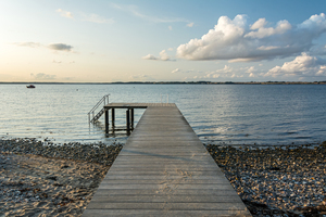 Footbridge at the Sea