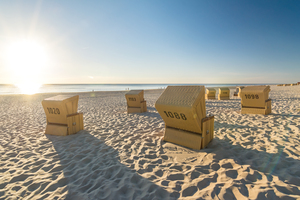 Beach Chairs at the Ocean