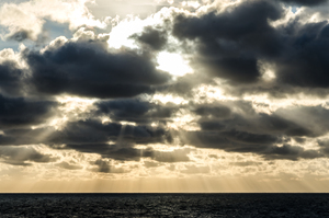 Clouds over the North Sea 