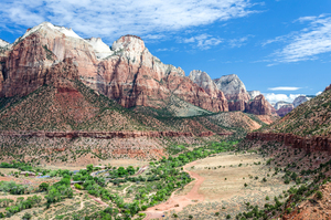 Zion Canyon in the US