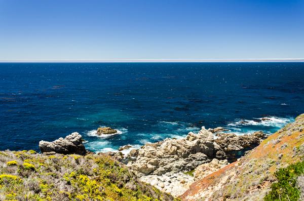 California Coastline Print