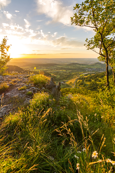 Cliff Ledge Sunset Print