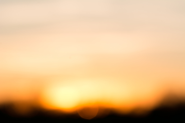 Sunset Bokeh Print