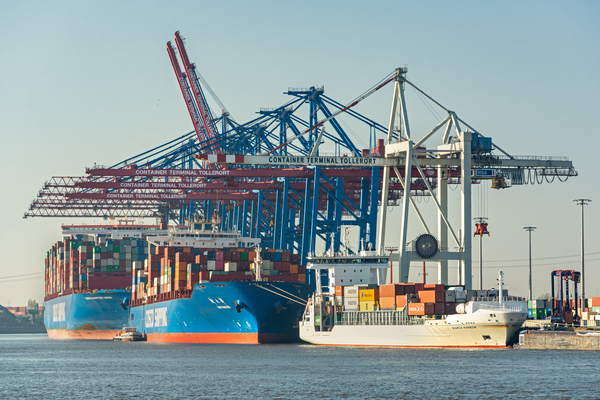 Tollerort Container Terminal by caladoart