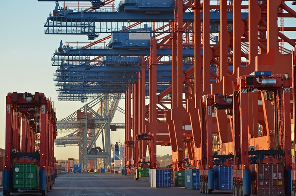 Harbor Cranes  Print
