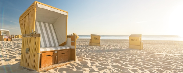 Beach Chairs  in Sylt Print