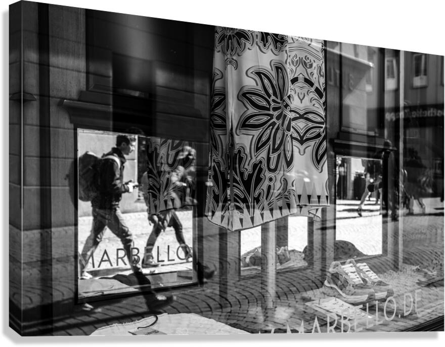 Window Shopping Canvas Print