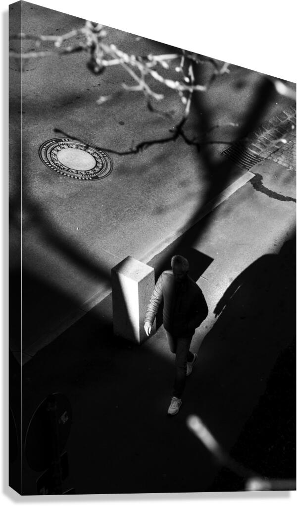Shadow Man Canvas Print