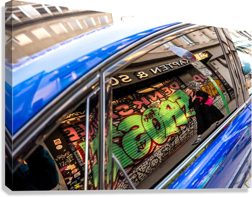 Urban Reflections Canvas Print
