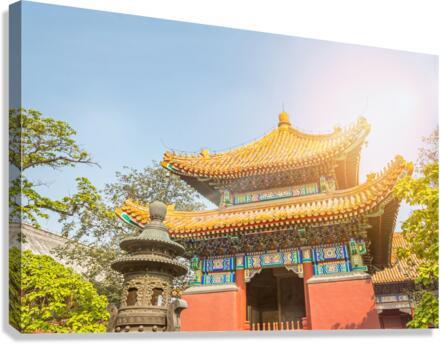 Buddhist Lama Temple Canvas Print